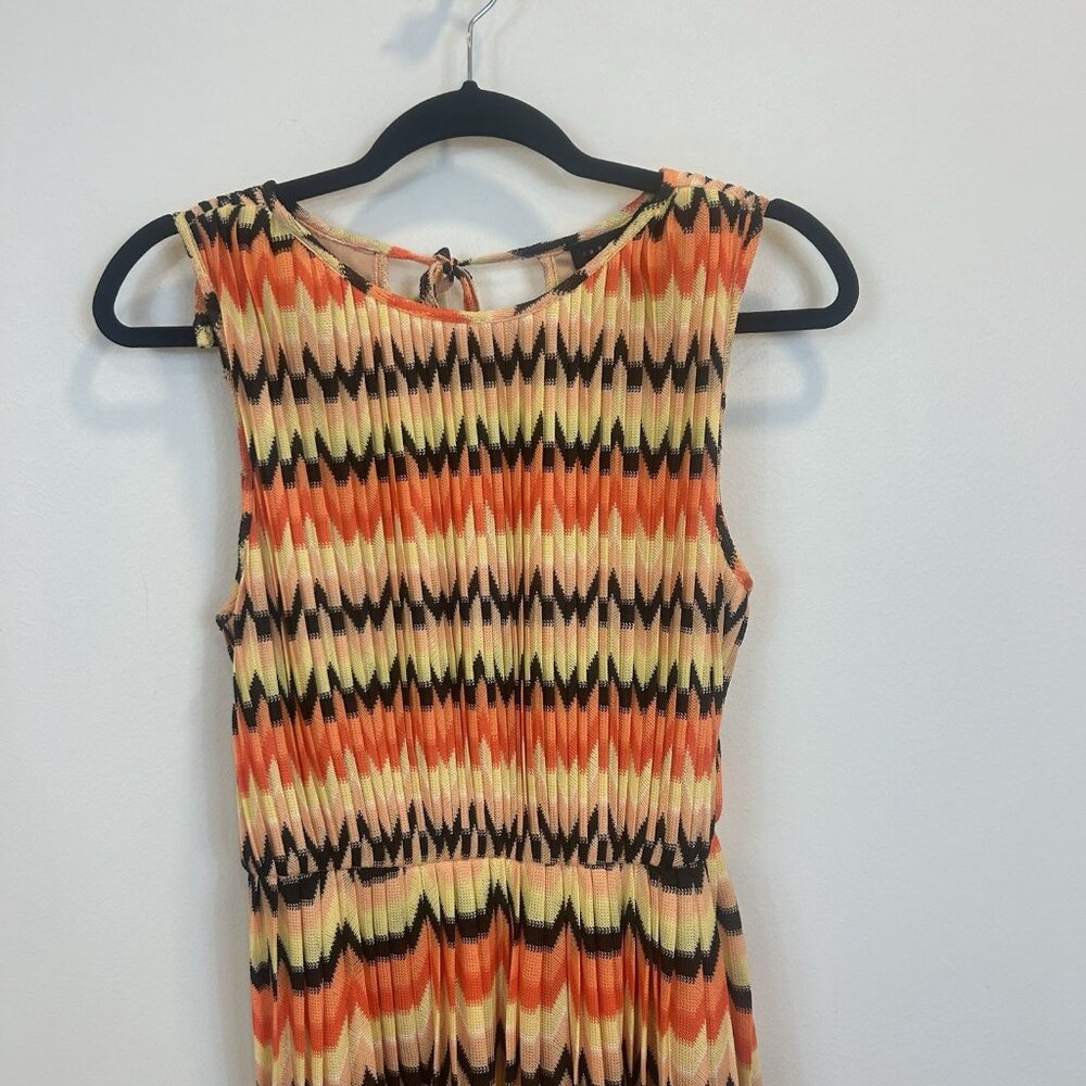 NWT SANCTUARY Small Crochet Mini Dress Flowy Multicolor Sleeveless - Picture 2 of 10